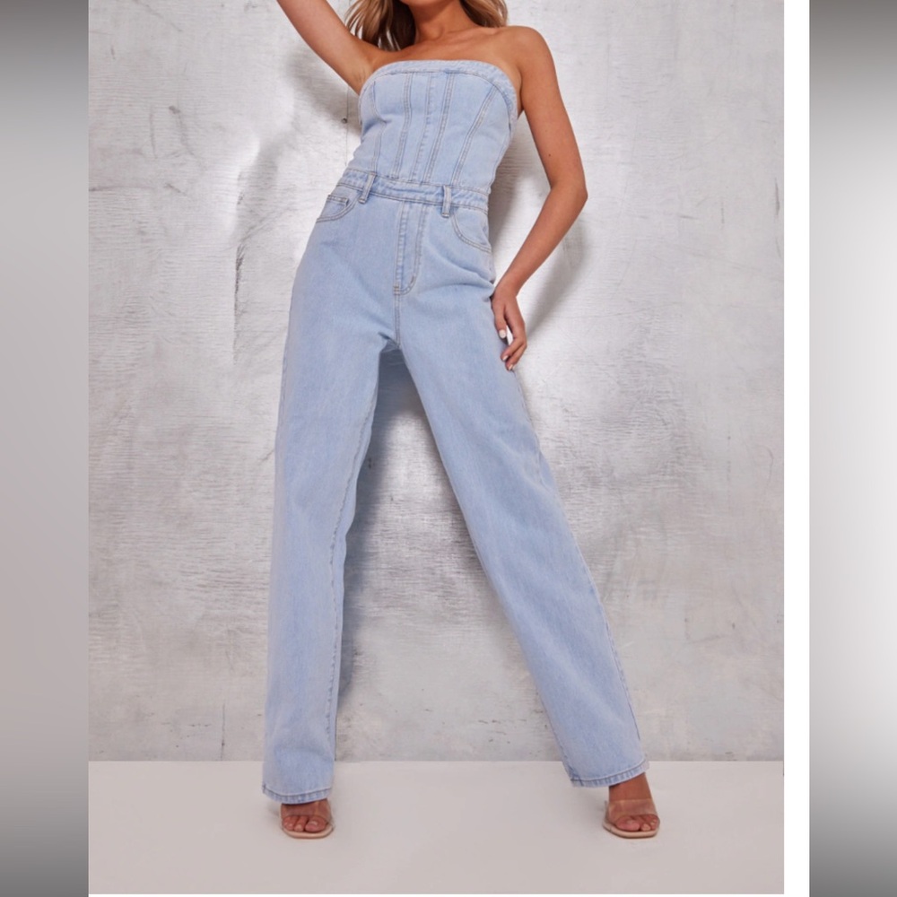 PLT Denim Jumpsuit